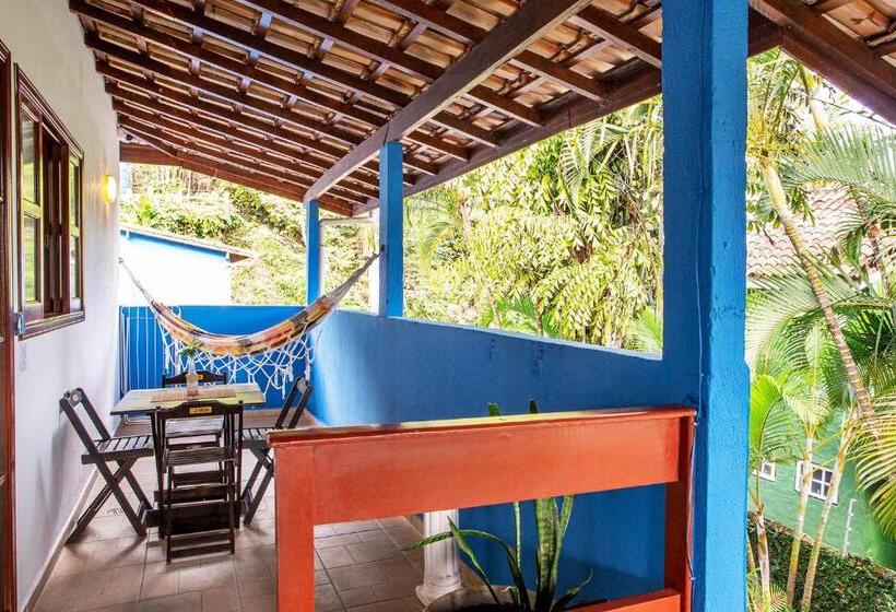 침실 1개 발코니 아파트, Pousada Villa Blu Maresias