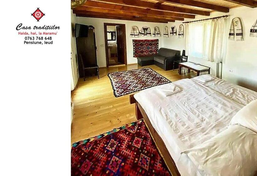 Номер Deluxe, Pensiunea Casa Traditiilor