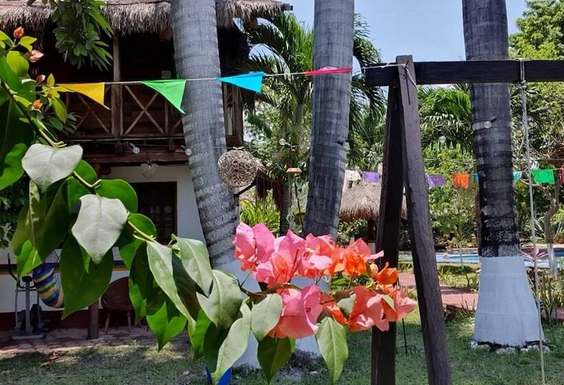 Quarto Estandar 2 Camas Casal, Villa Colibri Bacalar