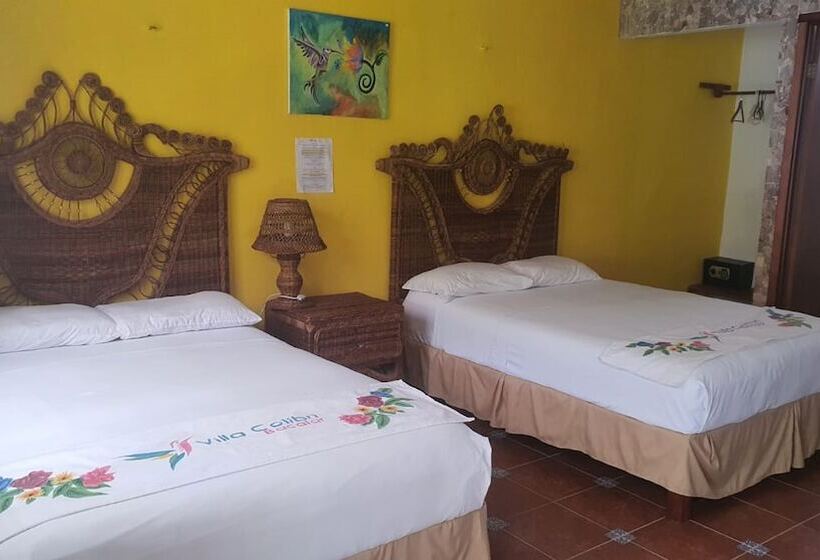 Quarto Estandar 2 Camas Casal, Villa Colibri Bacalar