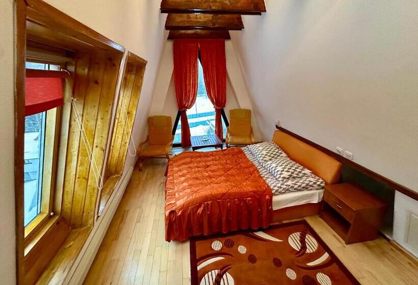 Quarto Estandar Banheiro Compartilhado, Pensiunea Rasnoava