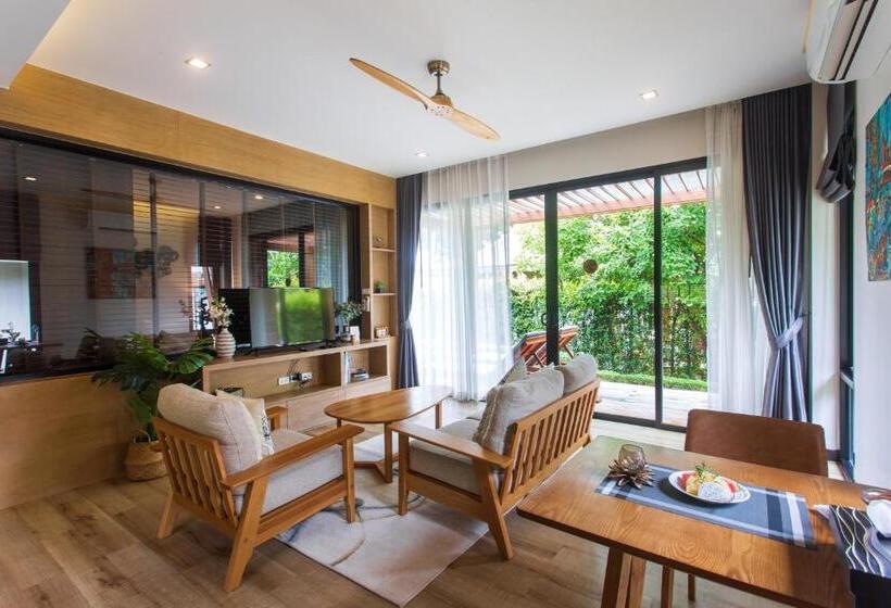 别墅: 1间卧室带游泳池, Chuz Villas Samui Sha Plus