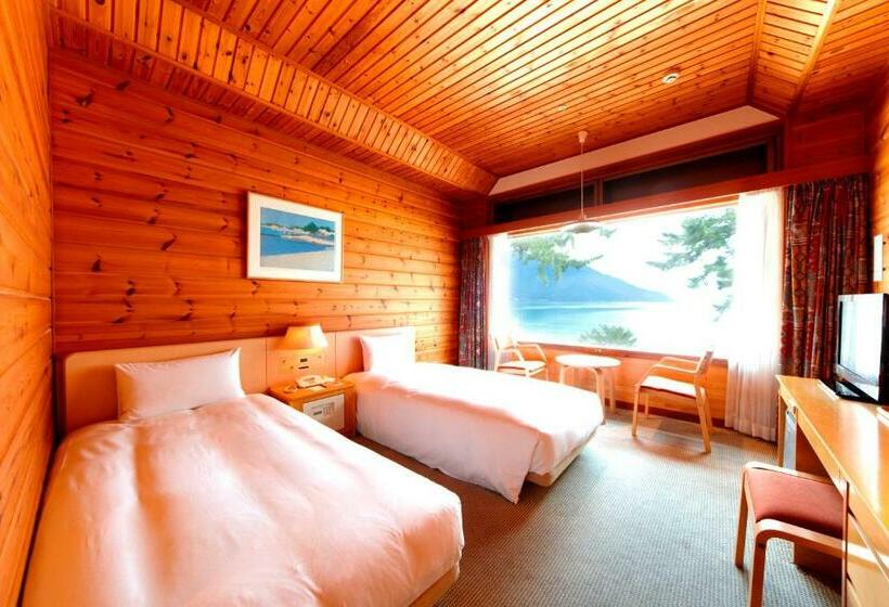 اتاق استاندارد با چشم‌انداز دریاچه, Grand Park Hotel Okubiwako Makino