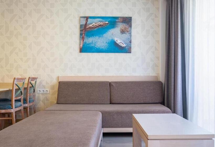 침실 1개 발코니 아파트, Helios Mallorca Hotel & Apartments