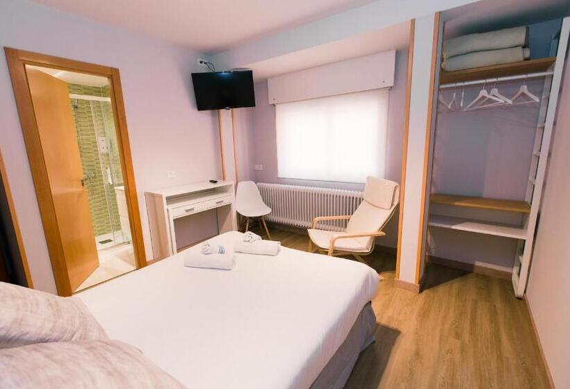 اتاق استاندارد با تخت دوبل, Hostal Viena