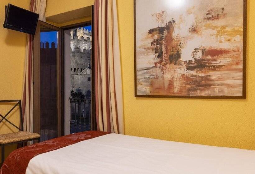 اتاق استاندارد یک نفره, Hostal Restaurante Puerta Del Alcazar