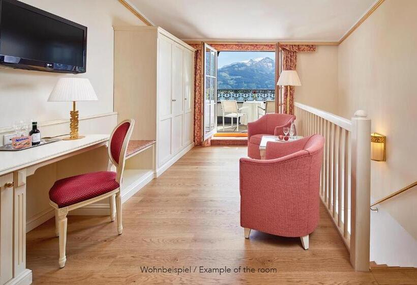 اتاق سوپریور با بالکن, Grand Hotel Zell Am See