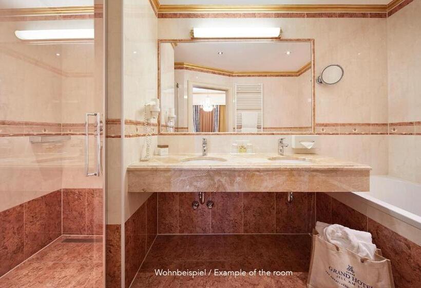 Superior suite with lake view, Grand Hotel Zell Am See
