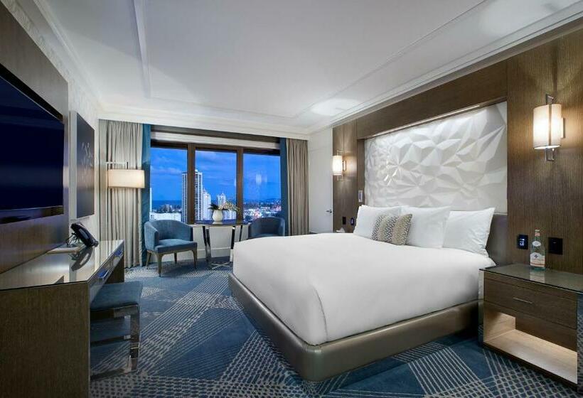 스탠다드 룸 킹사이즈 침대, The Star Grand At The Star Gold Coast