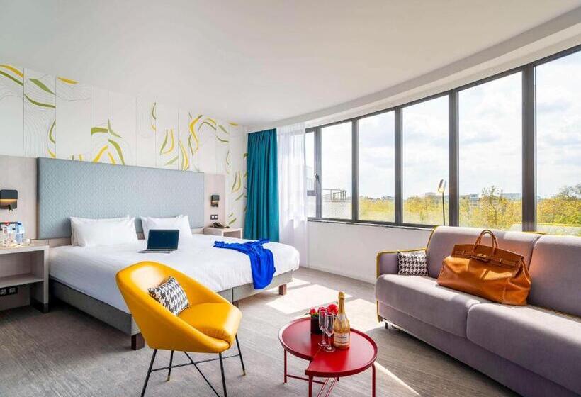 اتاق اجرایی با تخت بزرگ, Mercure Antwerp City Centre