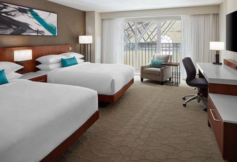 ２ダブルベッドのスタンダードルーム, Delta Hotels By Marriott London Armouries
