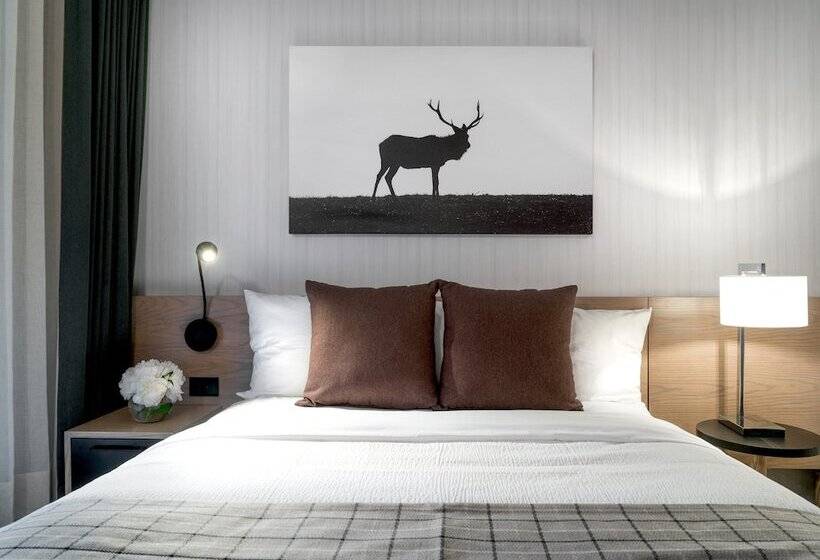 디럭스 룸, Lake Louise Inn