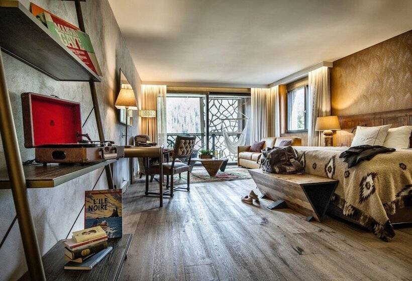 سوییت جونیور با بالکن, Valsana Hotel Arosa   Small Luxury