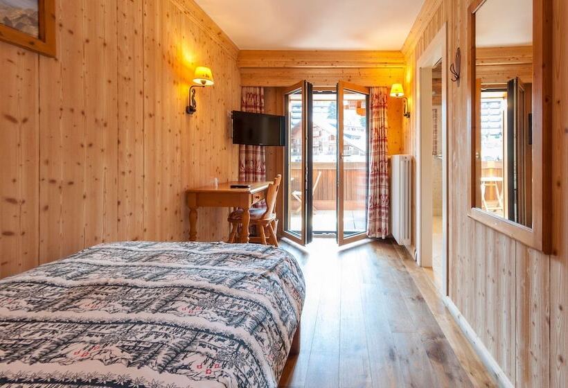 اتاق استاندارد یک نفره, Alpe Fleurie Hôtel & Restaurant
