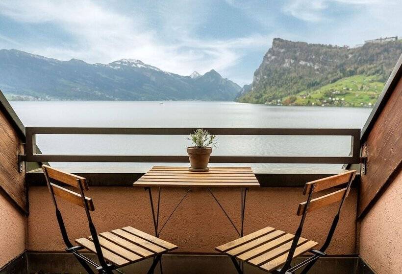 Полулюкс Вид на Озеро, Seehotel Kastanienbaum