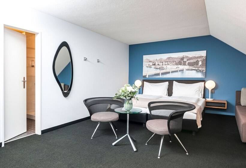 Полулюкс Вид на Озеро, Seehotel Kastanienbaum