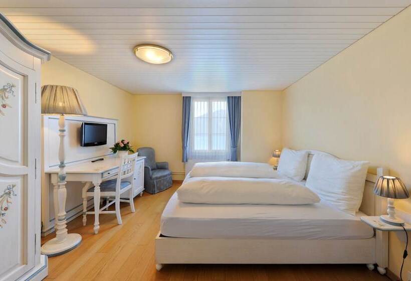 اتاق استاندارد با چشم‌انداز دریاچه, Seehof Hotel Du Lac