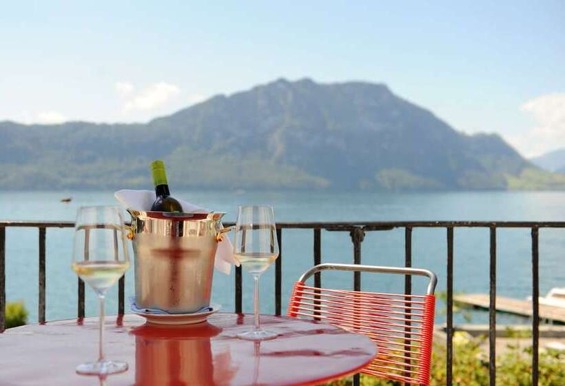 اتاق استاندارد با چشم‌انداز دریاچه, Seehof Hotel Du Lac
