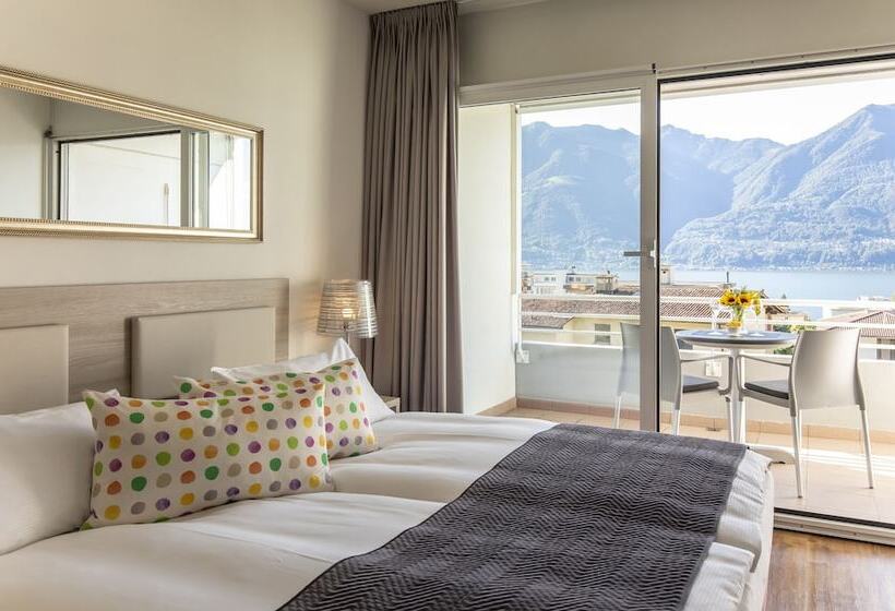 Номер Стандарт Двуспальная Кровать, Smart Hotel Minusio, A Benvenuti