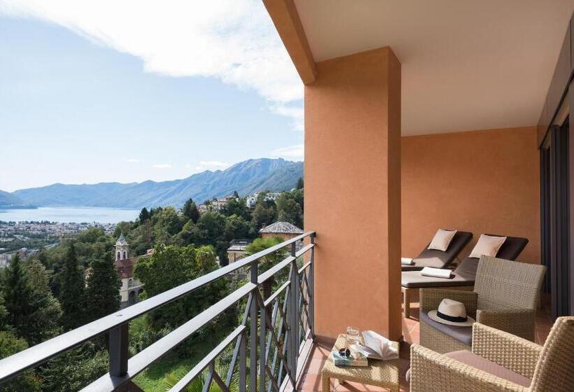 带河湖景观的轻年套房, Villa Orselina  Small Luxury