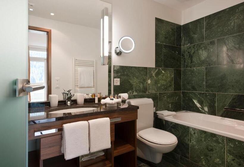 اتاق استاندارد با چشم‌انداز, Waldhotel & Spa Davos   For Body & Soul