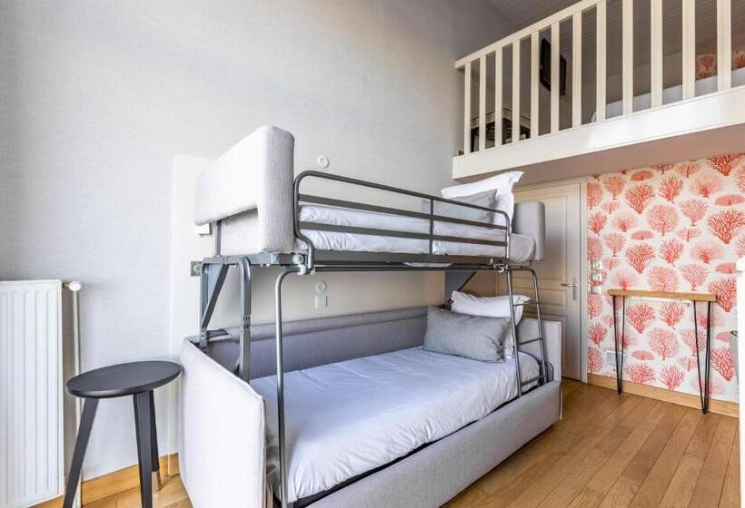 اتاق دوبلکس, Kyriad Saint Malo Centre Plage
