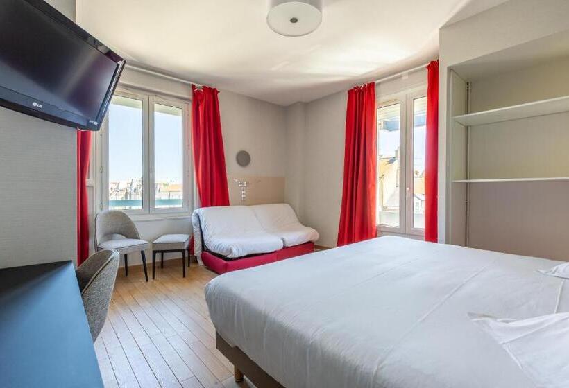 اتاق پنج‌تخته استاندارد, Kyriad Saint Malo Centre Plage