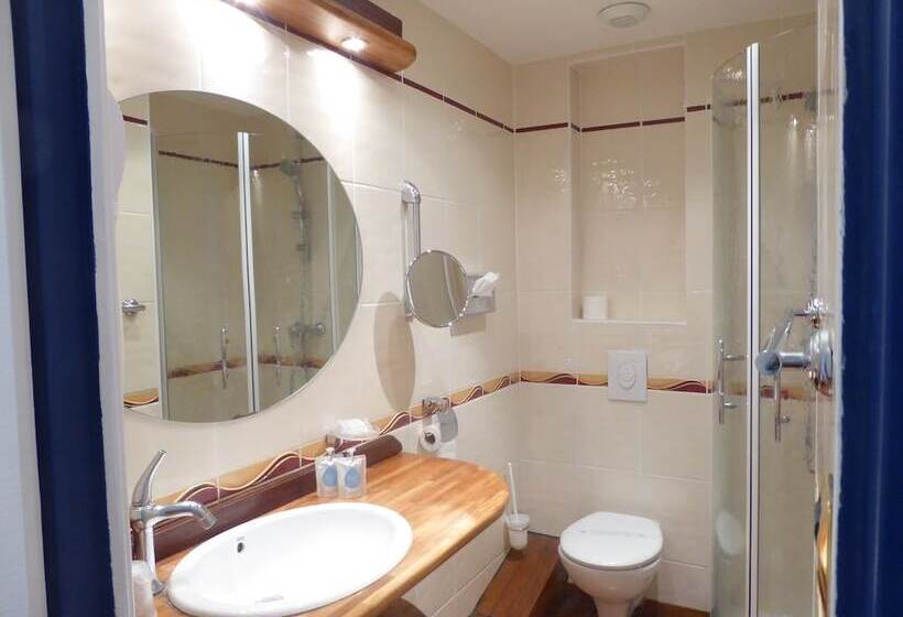اتاق استاندارد با چشم‌انداز دریا, Kyriad Saint Malo Centre Plage