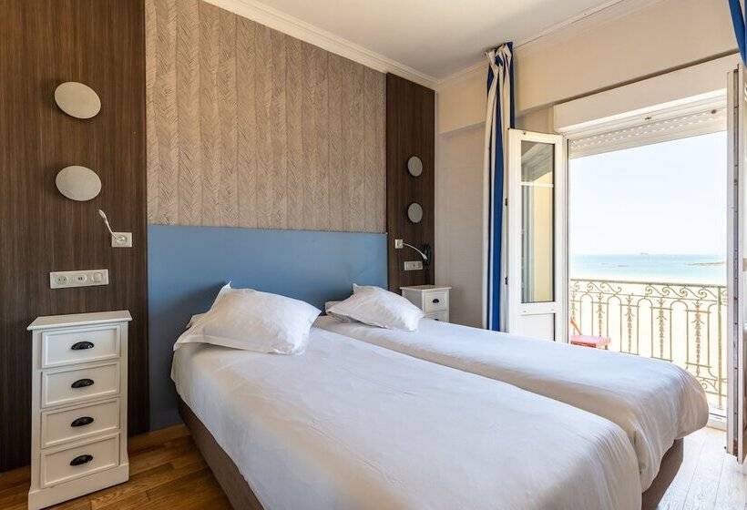 Pokój Standard Widok Morze, Kyriad Saint Malo Centre Plage