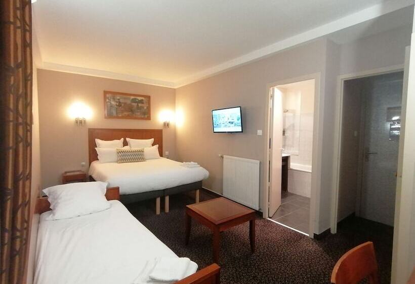 اتاق استاندارد سه نفره, Logis Hôtel De L Europe