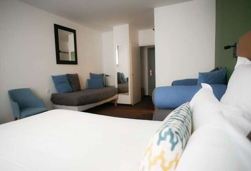 اتاق استاندارد چهار تخته, Logis Hôtel De L Europe