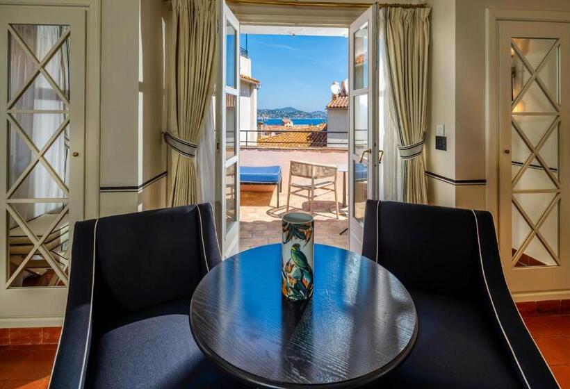 Quarto Deluxe Vista Mar, Le Yaca Saint Tropez
