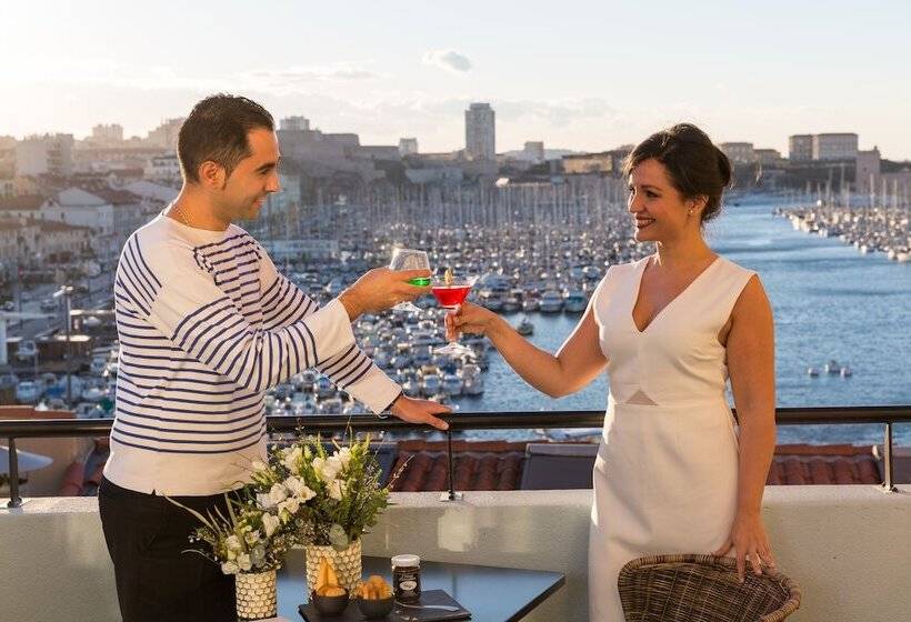 Люкс с Видом, Grand Hôtel Beauvau Marseille Vieuxport  Mgallery