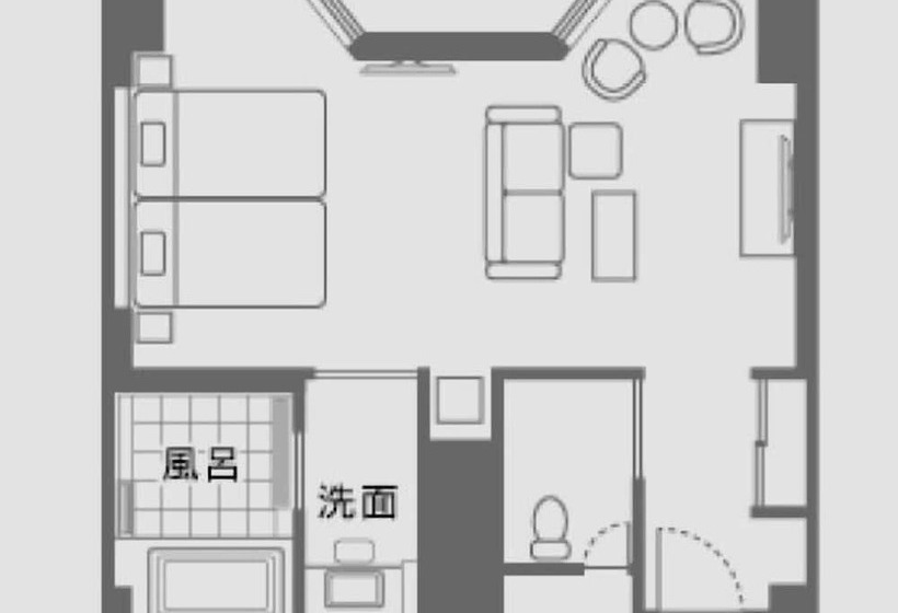 高级大房间, Noboribetsu Grand