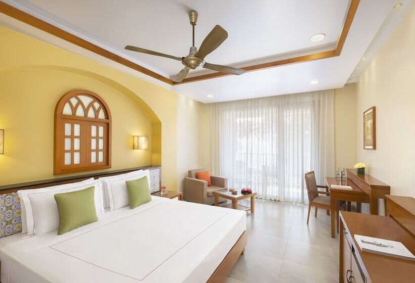 اتاق لوکس با چشم‌انداز دریا, Taj Cidade De Goa Heritage, Goa
