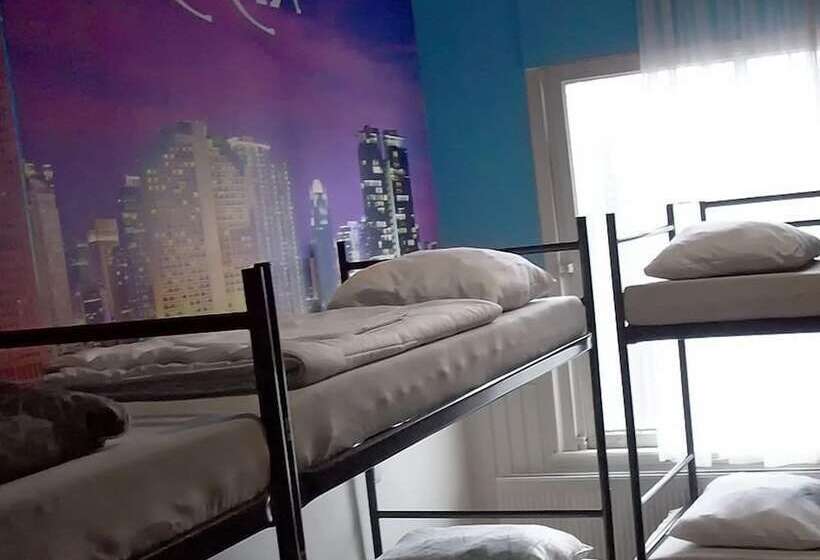 Cama em Quarto Partilhado, Amsterdam Hostel Leidseplein