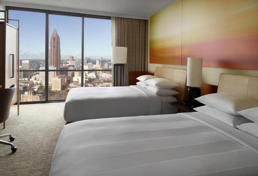 חדר סטנדרט שתי מיטות זוגיות, Atlanta Marriott Marquis