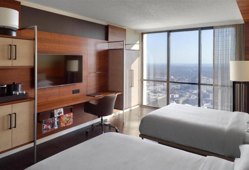 חדר סטנדרט שתי מיטות זוגיות, Atlanta Marriott Marquis