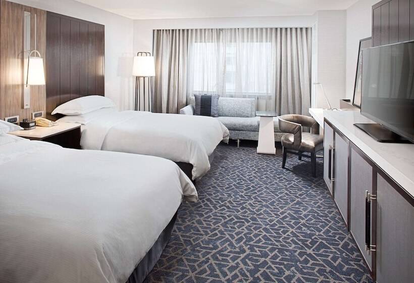 스탠다드 룸 더블 침대 2개, Hilton Boston Back Bay