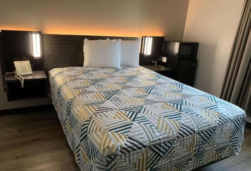 Standardzimmer Kingsize Bett, Studio 6 Rockford, Il