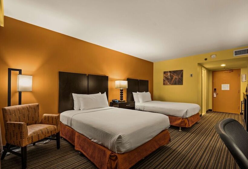 اتاق استاندارد با 2 تخت دوبل, Best Western The Plaza Hotel Honolulu Airport   Free Breakfast