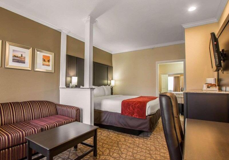 Люкс Кровать Кинг, Comfort Inn & Suites Huntington Beach