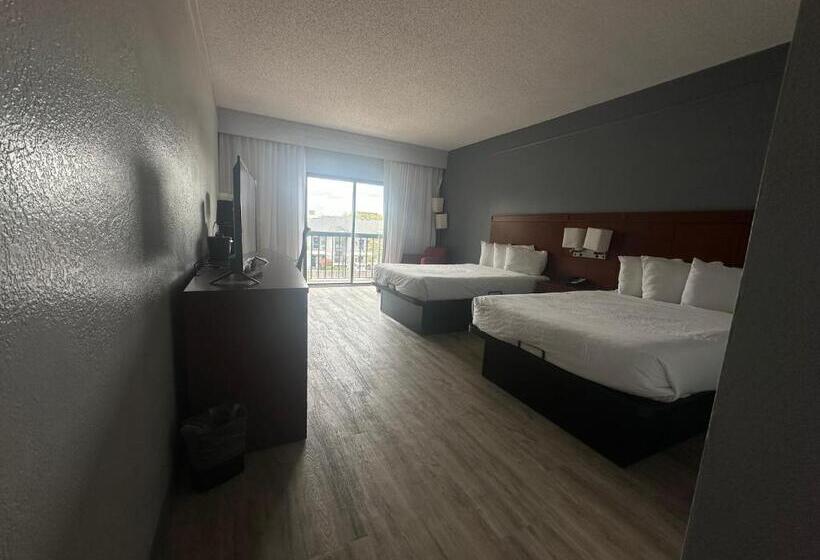 스탠다드 룸 더블 침대 2개, Super 8 By Wyndham Dallas Love Field Airport