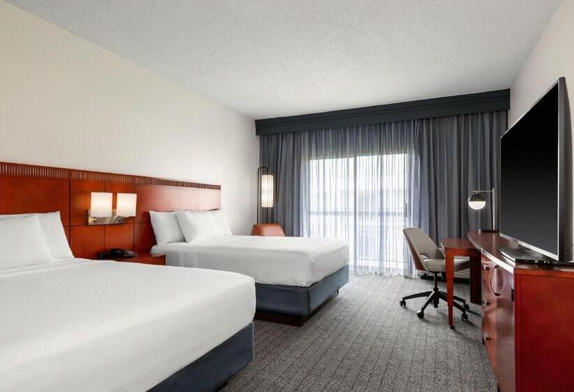 스탠다드 룸 더블 침대 2개, Courtyard By Marriott Minneapolis St. Paul Airport
