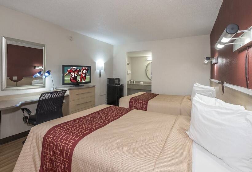 스탠다드 룸 더블 침대 2개, Red Roof Inn Hagerstown  Williamsport, Md