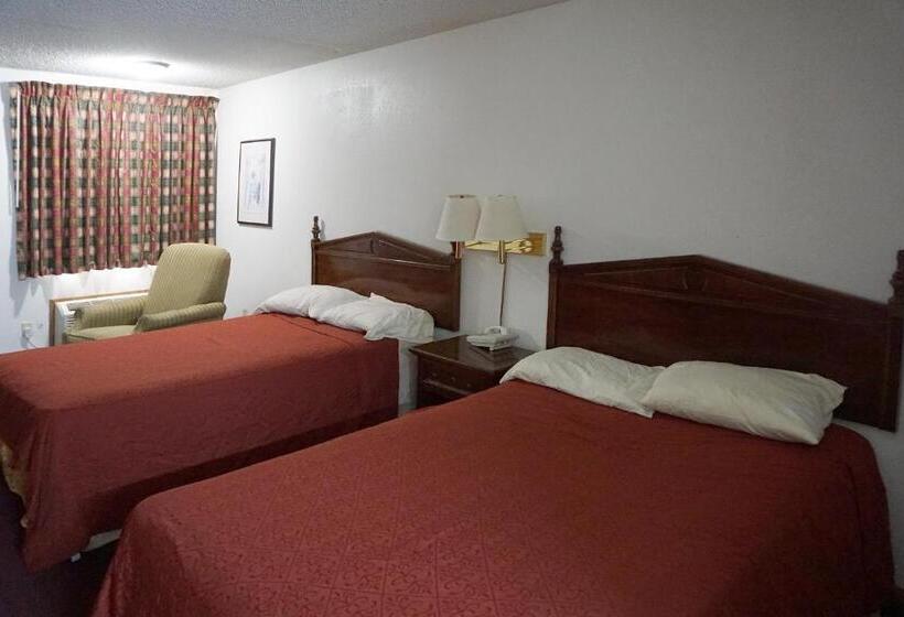 Номер Стандарт 2 Двуспальные Кровати, Knights Inn Altus