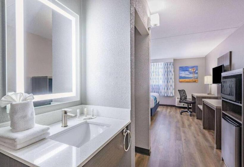 اتاق استاندارد با تخت بزرگ برای معلولان, Wingate By Wyndham Wichita Airport