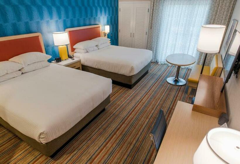 اتاق استاندارد با چشم‌انداز شهر, Howard Johnson By Wyndham Anaheim Hotel & Water Playground