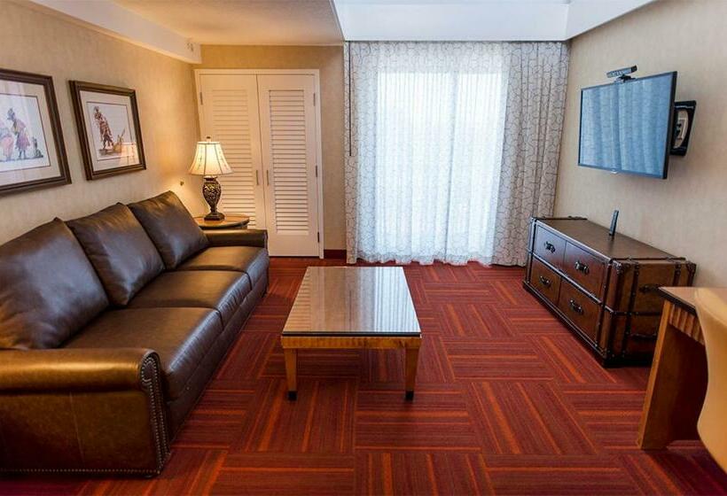 سوئیت با تخت بزرگ, Howard Johnson By Wyndham Anaheim Hotel & Water Playground