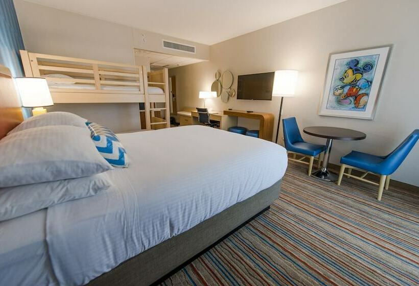 اتاق استاندارد برای معلولان, Howard Johnson By Wyndham Anaheim Hotel & Water Playground